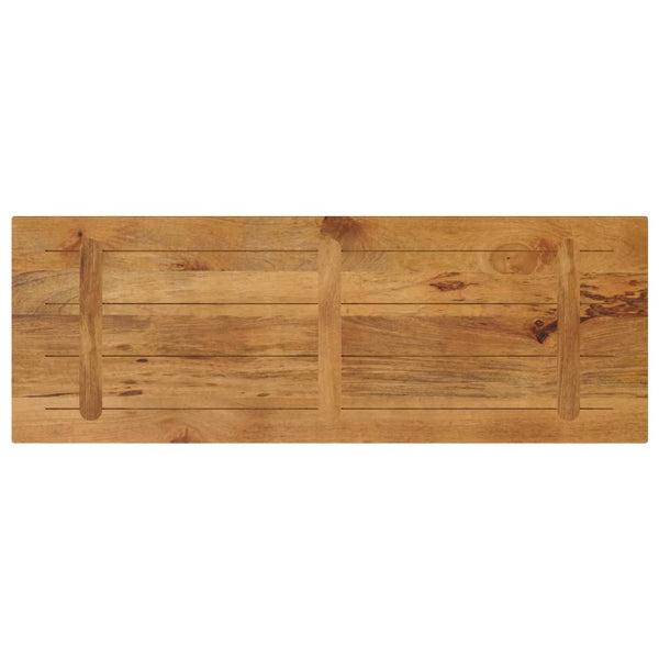 Pöytälevy 140x60x2,5 cm suorakaide täysi mangopuu