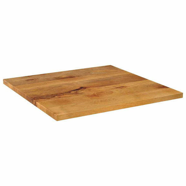 Pöytälevy 70x70x2,5 cm neliö täysi mangopuu