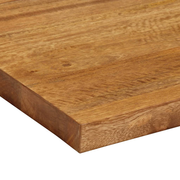Pöytälevy 80x70x3,8 cm suorakaide täysi mangopuu