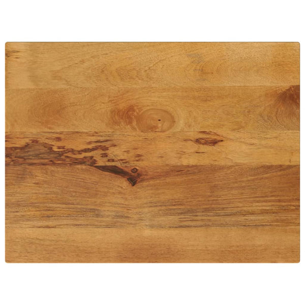 Pöytälevy 90x70x3,8 cm suorakaide täysi mangopuu
