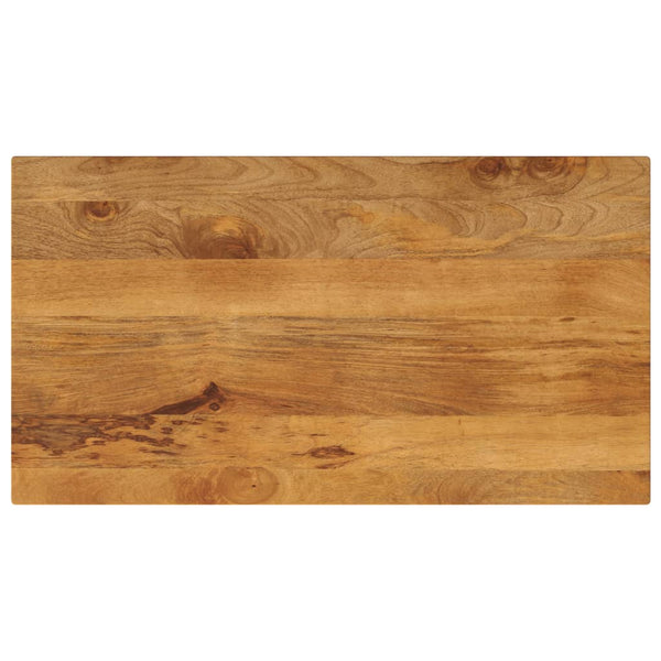 Pöytälevy 110x70x3,8 cm suorakaide täysi mangopuu