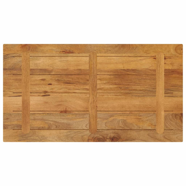 Pöytälevy 110x70x3,8 cm suorakaide täysi mangopuu