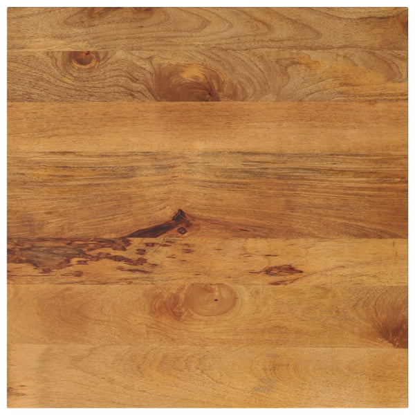 Pöytälevy 80x80x3,8 cm neliö täysi mangopuu