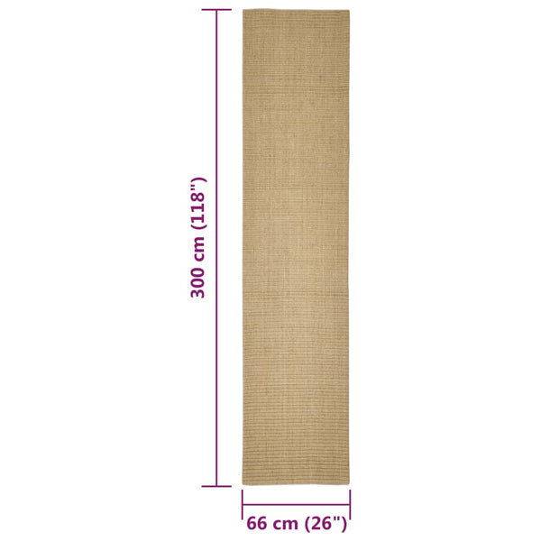 Sisalmatto raapimispuulle Marandel 66x300cm