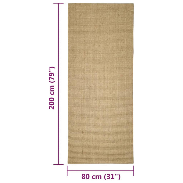 Sisalmatto raapimispuulle Marandel 80x200cm