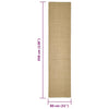 Sisalmatto raapimispuulle 80x350 cm
