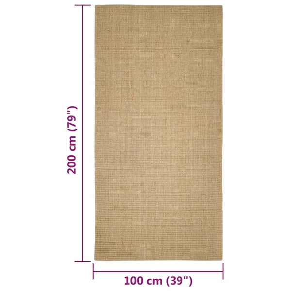 Sisalmatto raapimispuulle Marandel 100x200cm