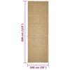 Sisalmatto raapimispuulle Marandel 100x300cm