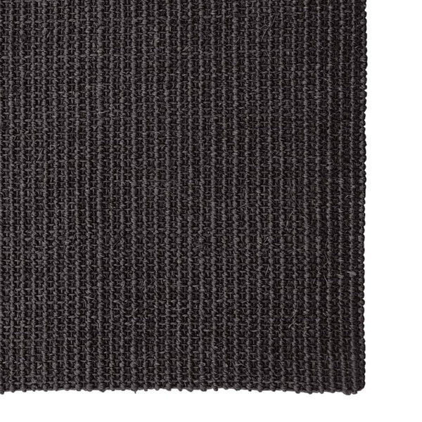 Sisalmatto raapimispuulle musta 80x350 cm