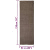 Sisalmatto raapimispuulle ruskea 80x250 cm