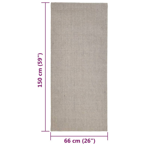 Sisalmatto raapimispuulle hiekka 66x150 cm
