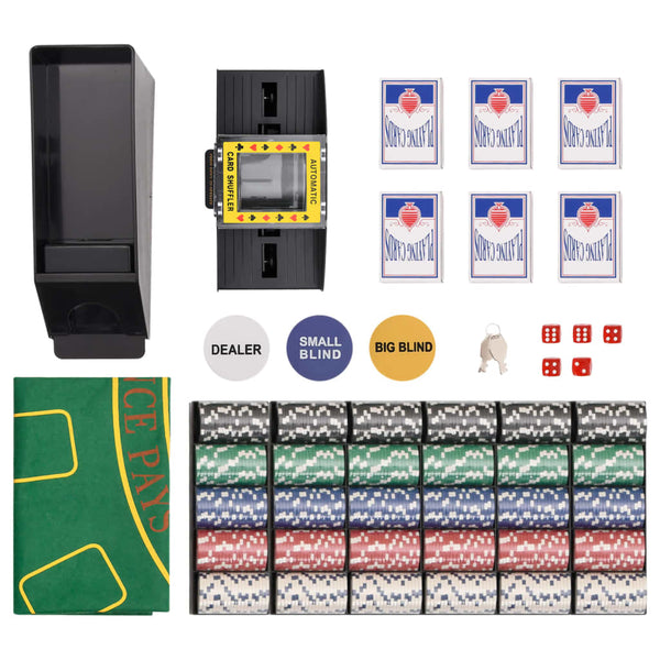 Pokeri pelimerkkisarja 600 kpl 11,5 g