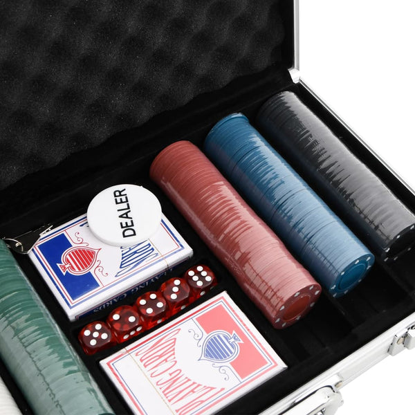 Pokeri pelimerkkisarja 300 kpl 4 g