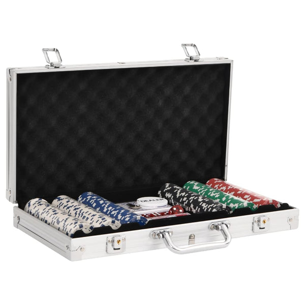 Pokeri pelimerkkisarja 300 kpl 11,5 g