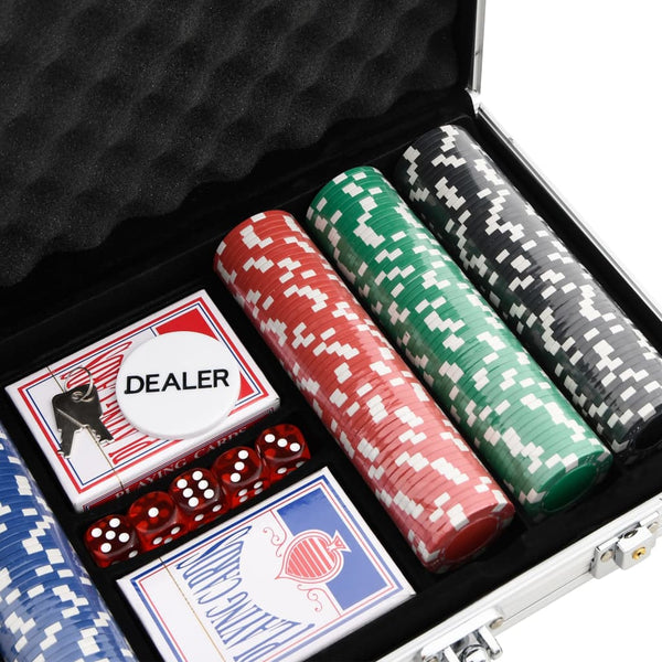 Pokeri pelimerkkisarja 300 kpl 11,5 g