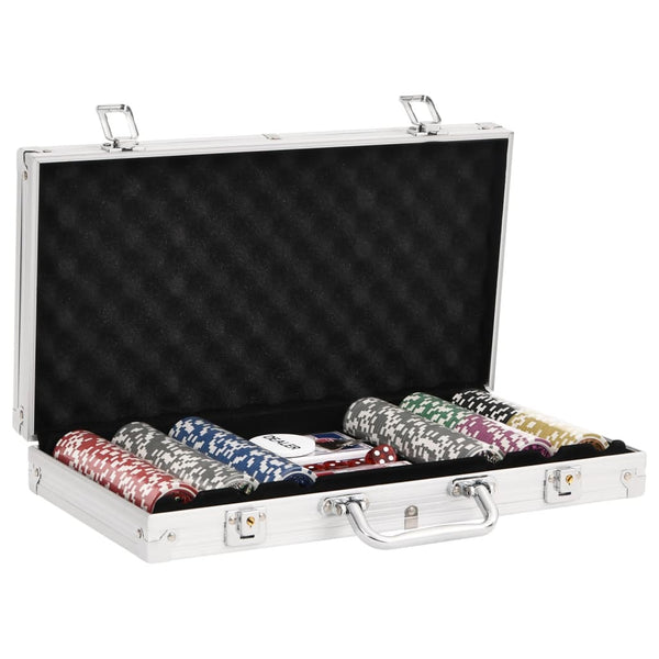 Pokeri pelimerkkisarja 300 kpl 11,5 g