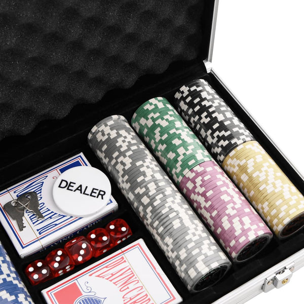 Pokeri pelimerkkisarja 300 kpl 11,5 g