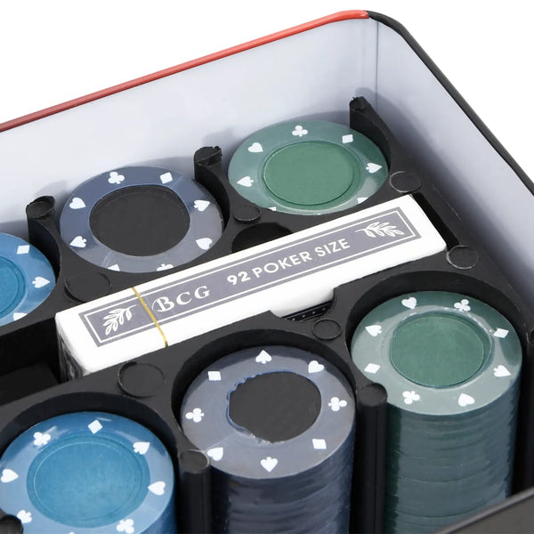 Pokeri pelimerkkisarja 200 kpl 4 g