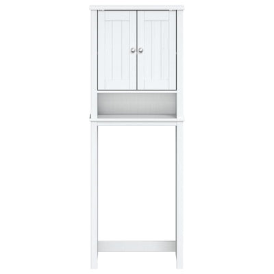 WC:n yläpuolinen kaappi BERG valk. 60x27x164,5 cm täysi mänty