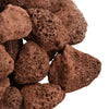 Punainen vulkaaniset kivet Vanelusa 3-5cm (10 kg)