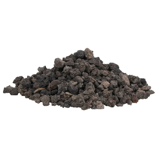 Vulkaaniset kivet 10 kg musta 1-2 cm
