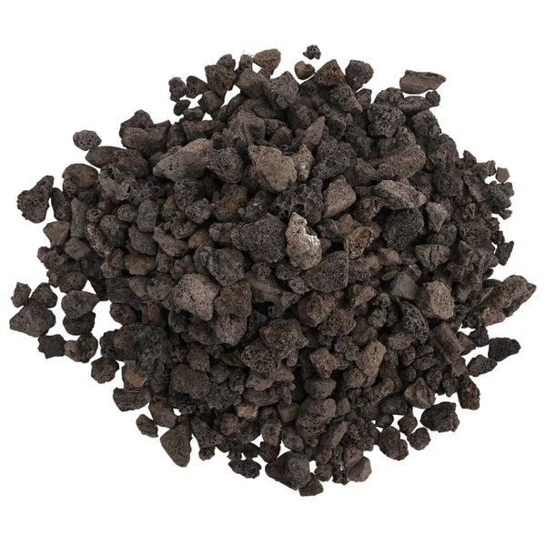 Vulkaaniset kivet 10 kg musta 1-2 cm