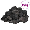 Musta vulkaaniset kivet Vanelusa 3-5cm (10 kg)