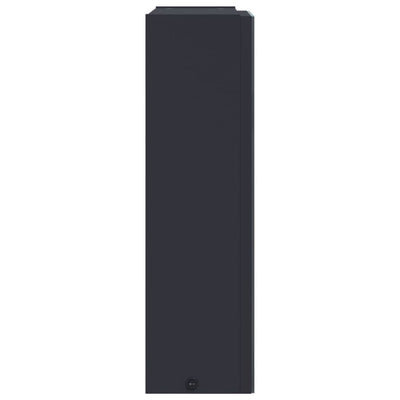 Kylpyhuoneen peilikaappi LED-valolla harmaa 45x13x52 cm