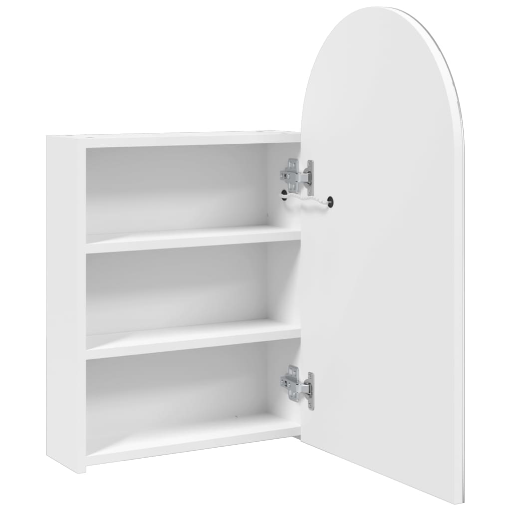 Valk kylpyhuoneen peilikaappi led-valolla kaari Hij 42x13x70cm