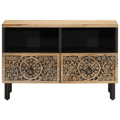 TV-taso 70x33x46 cm täysi mangopuu