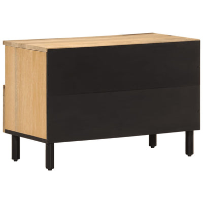 TV-taso 70x33x46 cm täysi mangopuu