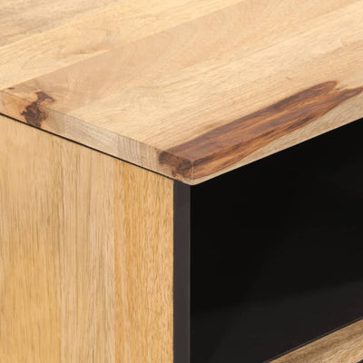 TV-taso 70x33x46 cm täysi mangopuu