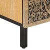 TV-taso 70x33x46 cm täysi mangopuu