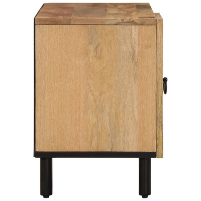 TV-taso 80x31x46 cm täysi mangopuu