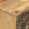 TV-taso 80x31x46 cm täysi mangopuu