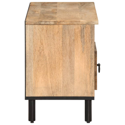 TV-taso 100x33x46 cm täysi mangopuu