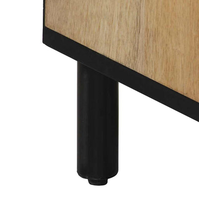 Sivukaappi 40x33x75 cm täysi mangopuu