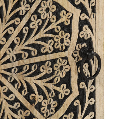 Sivukaappi 40x33x75 cm täysi mangopuu