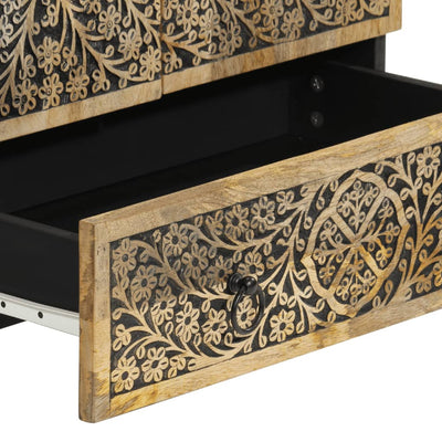 Kaappi 60x33x100 cm täysi mangopuu