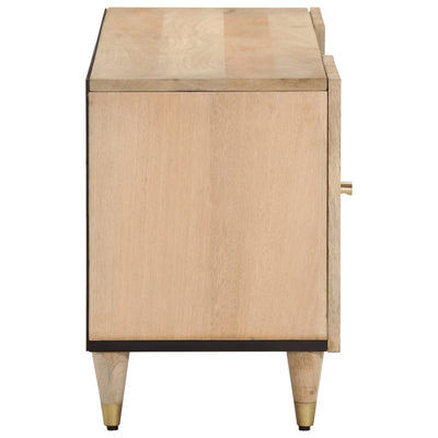 TV-taso 105x33x46 cm täysi mangopuu