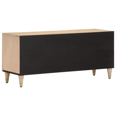 TV-taso 105x33x46 cm täysi mangopuu