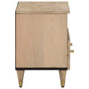 TV-taso 70x33x46 cm täysi mangopuu