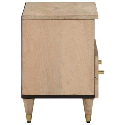 TV-taso 70x33x46 cm täysi mangopuu