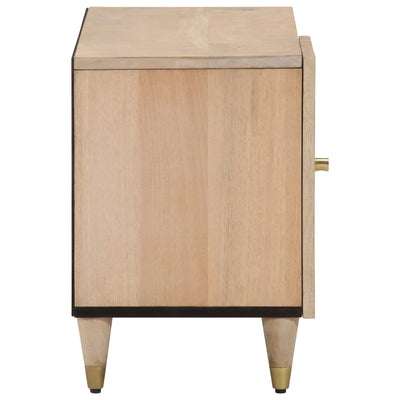 TV-taso 80x31x46 cm täysi mangopuu
