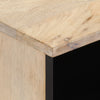 TV-taso 100x33x46 cm täysi mangopuu
