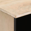 TV-taso 80x33x46 cm täysi mangopuu