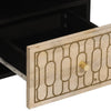 TV-taso 100x33x46 cm täysi mangopuu
