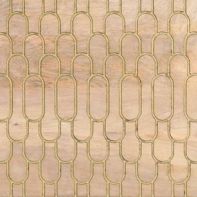 TV-taso 100x33x46 cm täysi mangopuu