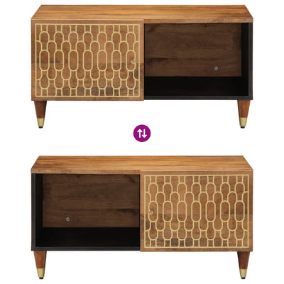 Sohvapöytä Demnis 80x50x40cm (mangopuu)