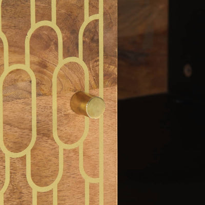 Sohvapöytä Demnis 80x50x40cm (mangopuu)